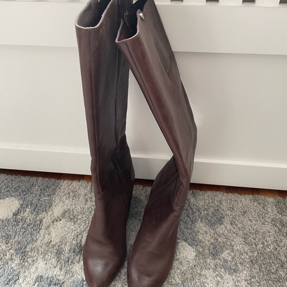 Brown Leather Boots - Picture 3 of 4